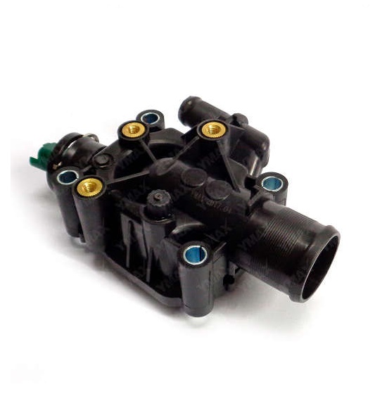 Carcaça Válvula Termostática Peugeot e Citroen 1.6 - Imagem 2