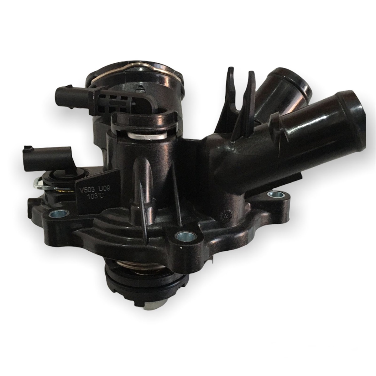 Carcaça Válvula Termostática Mercedes C180 C250 E250 - Imagem 2