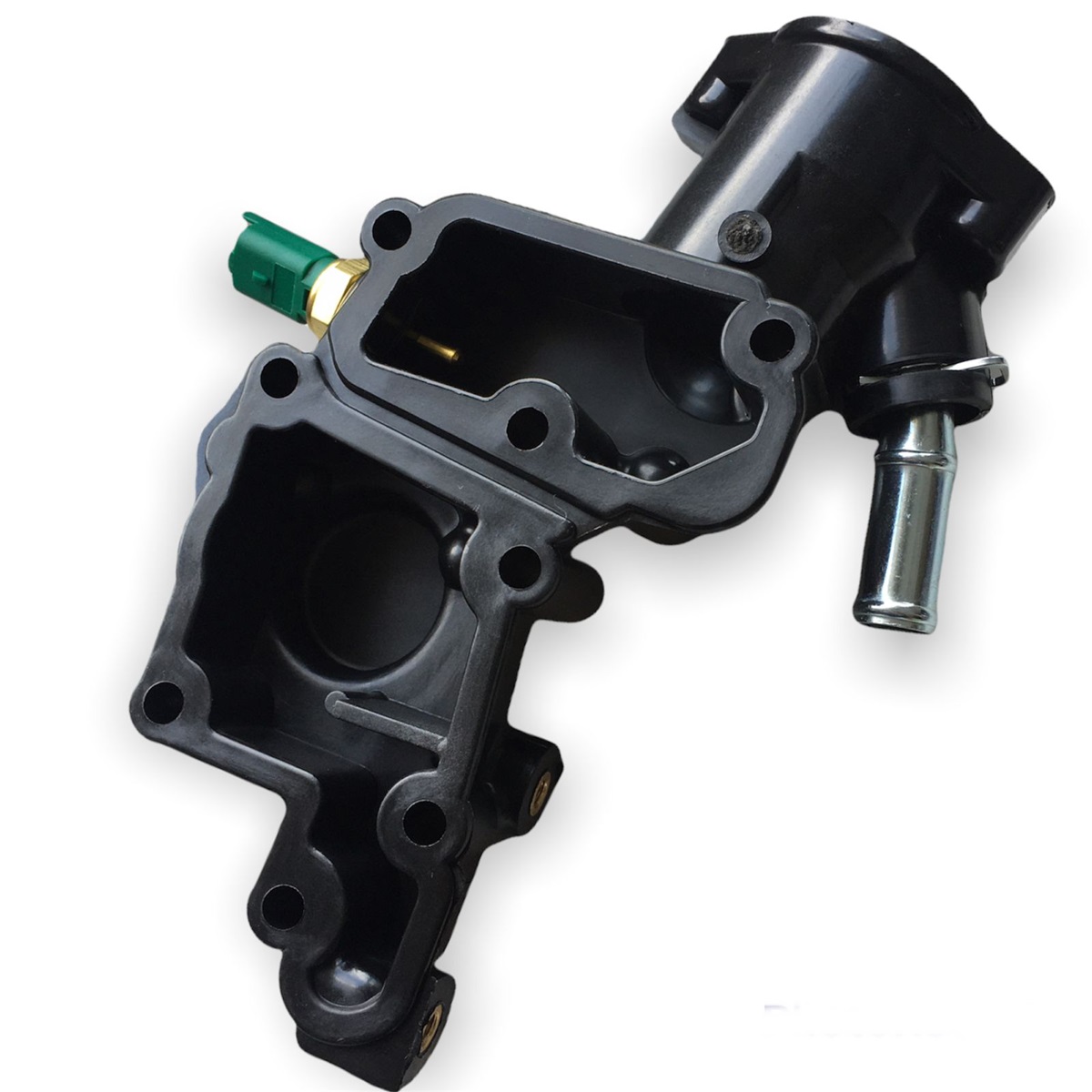 Carcaça Válvula Termostática Peugeot 206 207 1.4 Ymax - Imagem 2