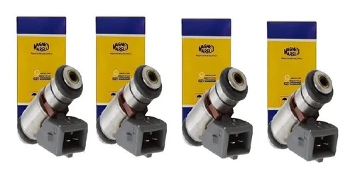 4 Bicos Injetores Marelli Gol Parati 1.0 8v 16v Mpi Iwp058