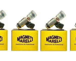 Jogo 4 Bicos Injetores Palio Strada Uno Álcool 1.0 Iwp 067