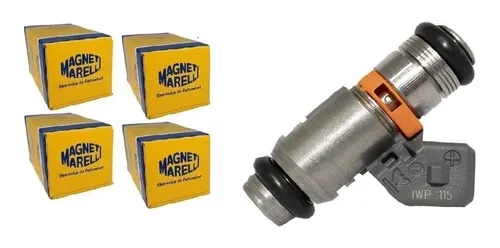 4 Bicos Injetores Iwp115 Marelli Gol Parati Saveiro Santana
