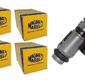 4 Bicos Injetores Palio Siena Strada 1.3 8v Marelli Iwp131