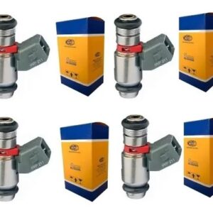 Kit 4 Bicos Injetores Novo Ford Ka Fiesta 1.0 Flex Iwp211