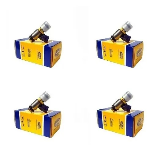 4 Bicos Injetores Novo Ka Fiesta Ecosport Courier Focus 1.6 Flex IWP212