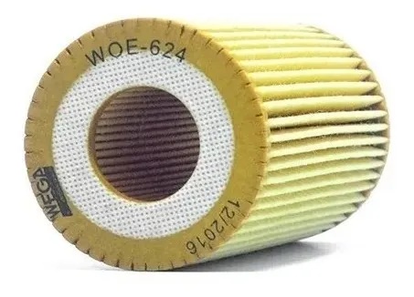 Filtro De Óleo A3 A5 Fusca Golf S3 Tt Audi Woe624 Wega - Imagem 2