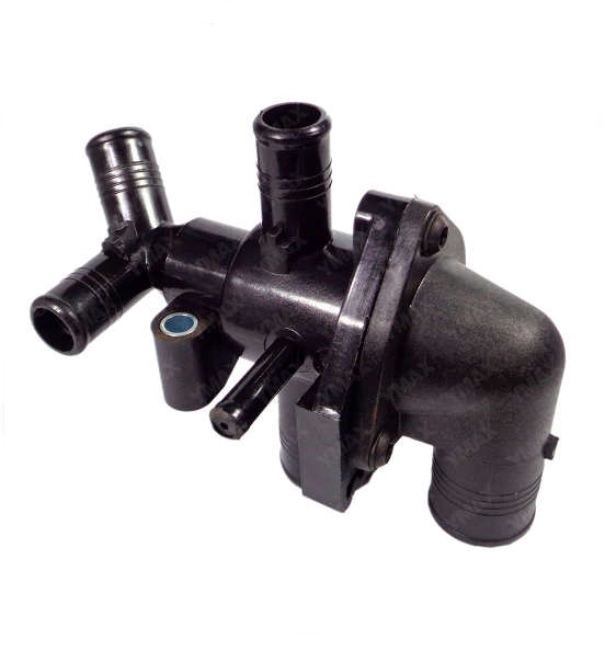 Carcaca Valvula Termostatica Transit 2008 A 2011 2.4 Diesel - Imagem 3