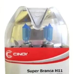 Par Lâmpada Super Branca H11 8500k Cinoy Tipo Xenon