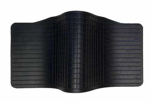 Tapete Borracha Tunel Traseiro Central Universal Antiderrapa - Imagem 2