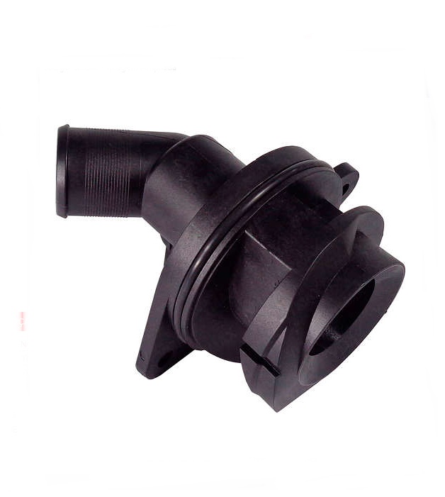 Flange Cotovelo Carcaça Bomba Água Peugeot 206 207 1.4 8v - Imagem 2