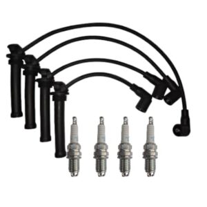 Kit Jogo Cabo Vela + 4 Velas Chery Tiggo Cielo (12cm)