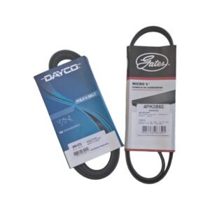 Kit Correia Alternador + Correia Micro V Jac J2 J3 J5 2011/